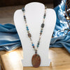 Indian Agate Oval Necklace