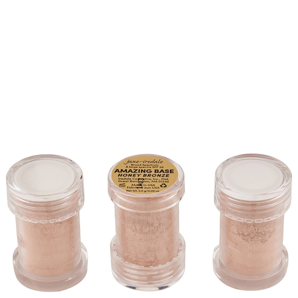 Jane Iredale Amazing Base Refill 3 Ct Honey Bronze