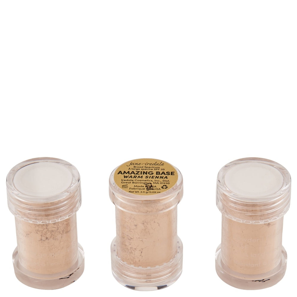 Jane Iredale Amazing Base Refill 3 Ct Warm Sienna