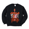 Jingle Bell Rock Checkered Graphic Sweatshirt