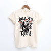 Jingle Bell Rock Santa Garment Dyed Tee