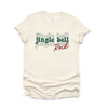 Jingle Bell Rock Stacked Short Sleeve Crewnneck Tee