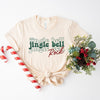 Jingle Bell Rock Stacked Short Sleeve Crewnneck Tee