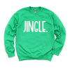 Jingle Bold Puff Print Graphic Sweatshirt