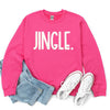 Jingle Bold Puff Print Graphic Sweatshirt