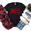 Jingle Bold Puff Print Short Sleeve Crewnneck Tee