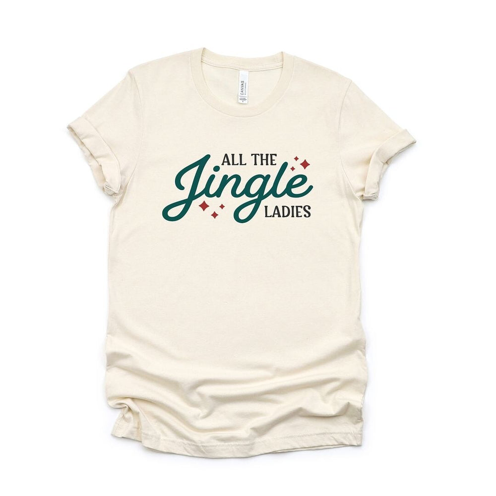 Jingle Ladies Short Sleeve Crewnneck Tee