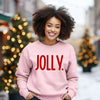 Jolly Bold Puff Print Graphic Sweatshirt