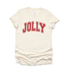 Jolly Varsity Thick Outline Short Sleeve Crewnneck Tee