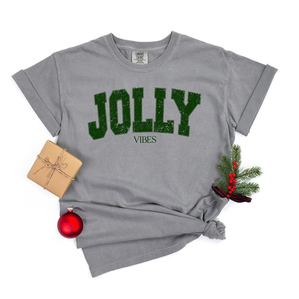 Jolly Vibes Grunge Garment Dyed Tee