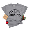 Just A Girl Who Loves Christmas Garment Dyed Tee