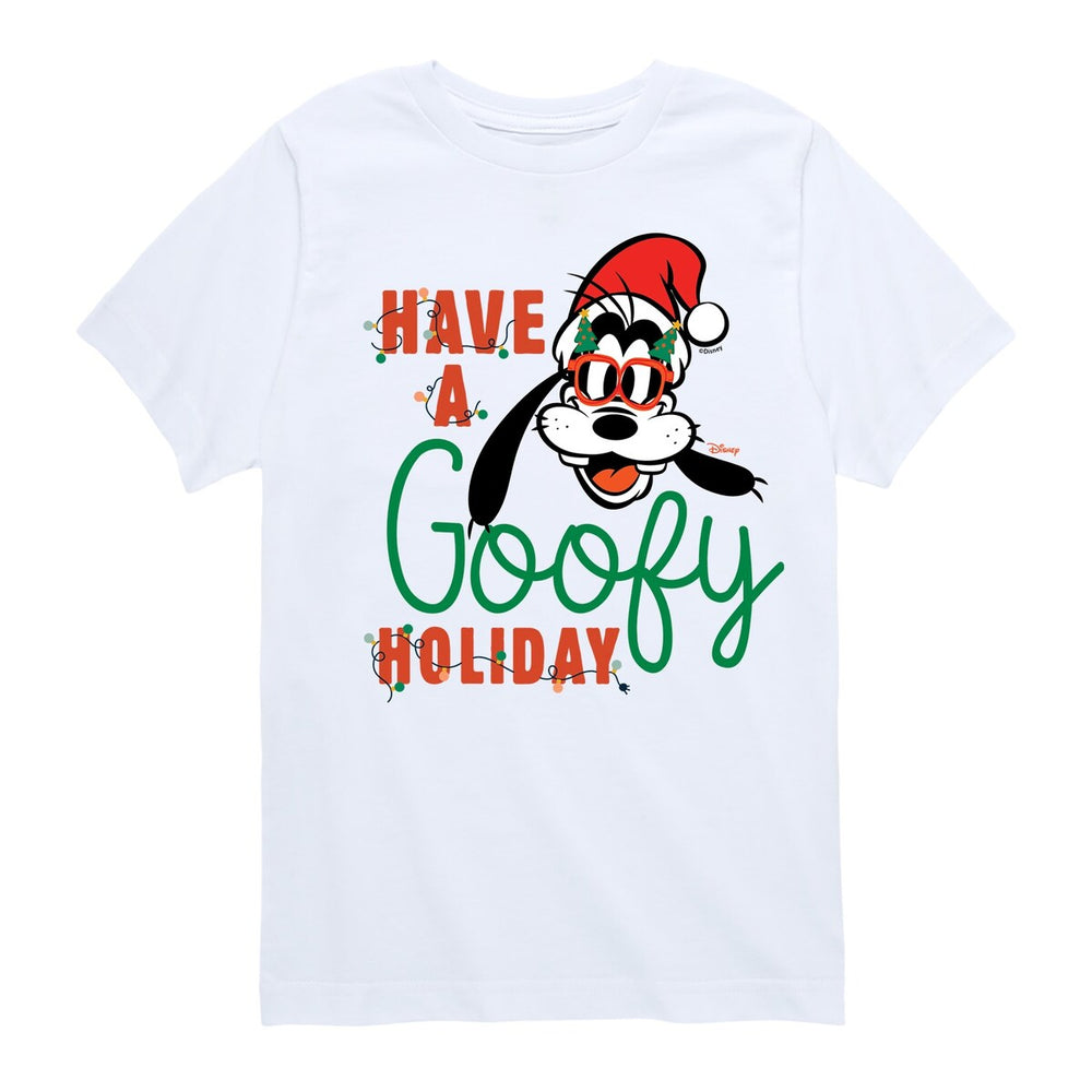 Kids Disney Have a Goofy Holiday Tee