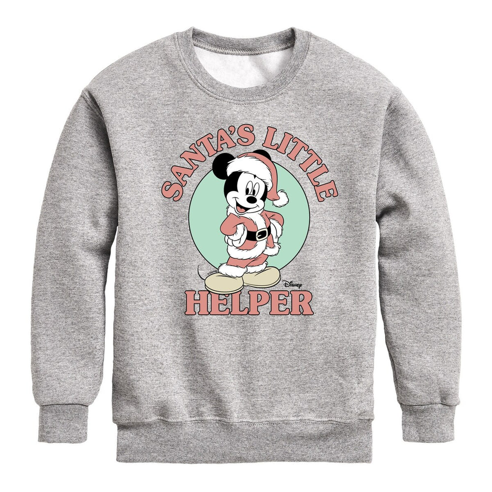 Kids Disney Mickey Santas Little Helper Fleece