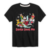 Kids Disney Santa Sent Me Tee