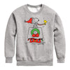 Kids Peanuts Snoopy Santa Sled House Fleece