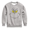 Kids The Grinch Grinch Face Fleece