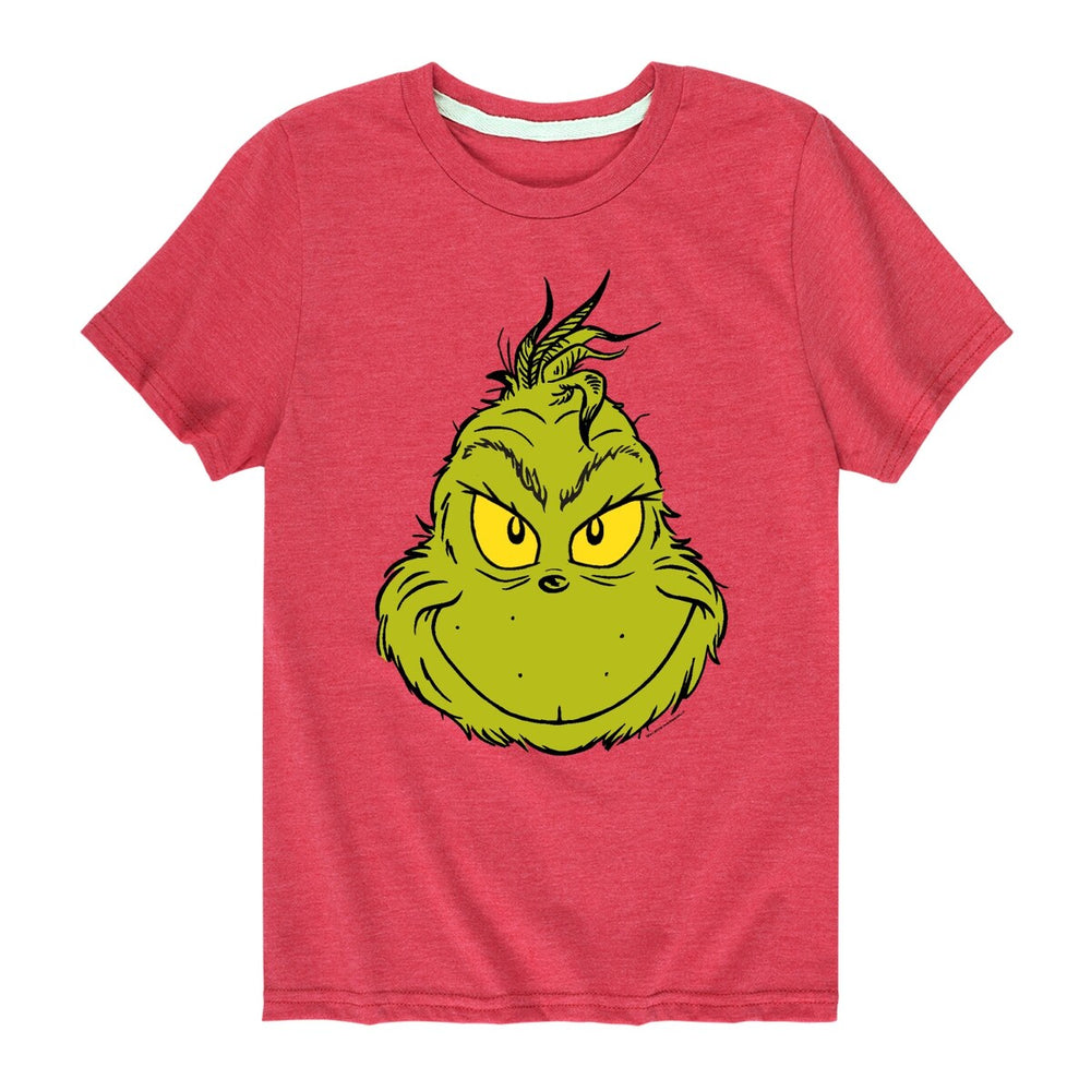 Kids The Grinch Grinch Face Tee