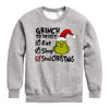 Kids The Grinch Grinch To Do List Fleece