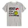 Kids The Grinch Grinch To Do List Tee