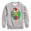 Kids The Grinch Grinch Wreath Fleece