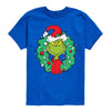 Kids The Grinch Grinch Wreath Tee