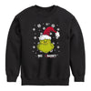 Kids The Grinch Naughty Or Nice Fleece