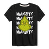 Kids The Grinch Naughty Tee