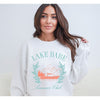 Lake Babe Boat Graphic Sweatshirt