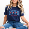 Land of the Free 1776 Short Sleeve Crewnneck Tee