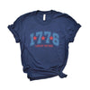 Land of the Free 1776 Short Sleeve Crewnneck Tee