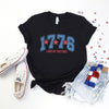 Land of the Free 1776 Short Sleeve Crewnneck Tee