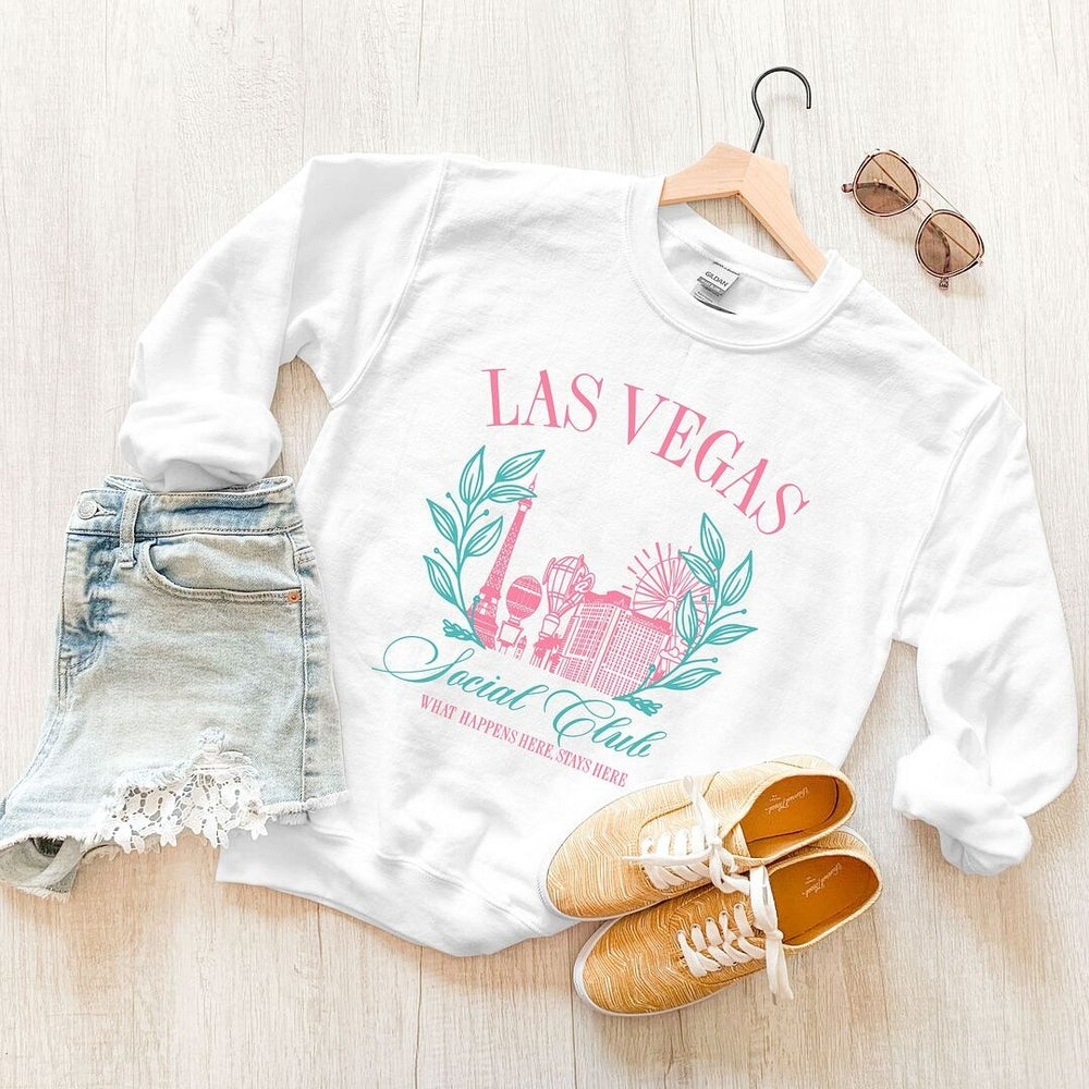 Las Vegas Social Club Graphic Sweatshirt