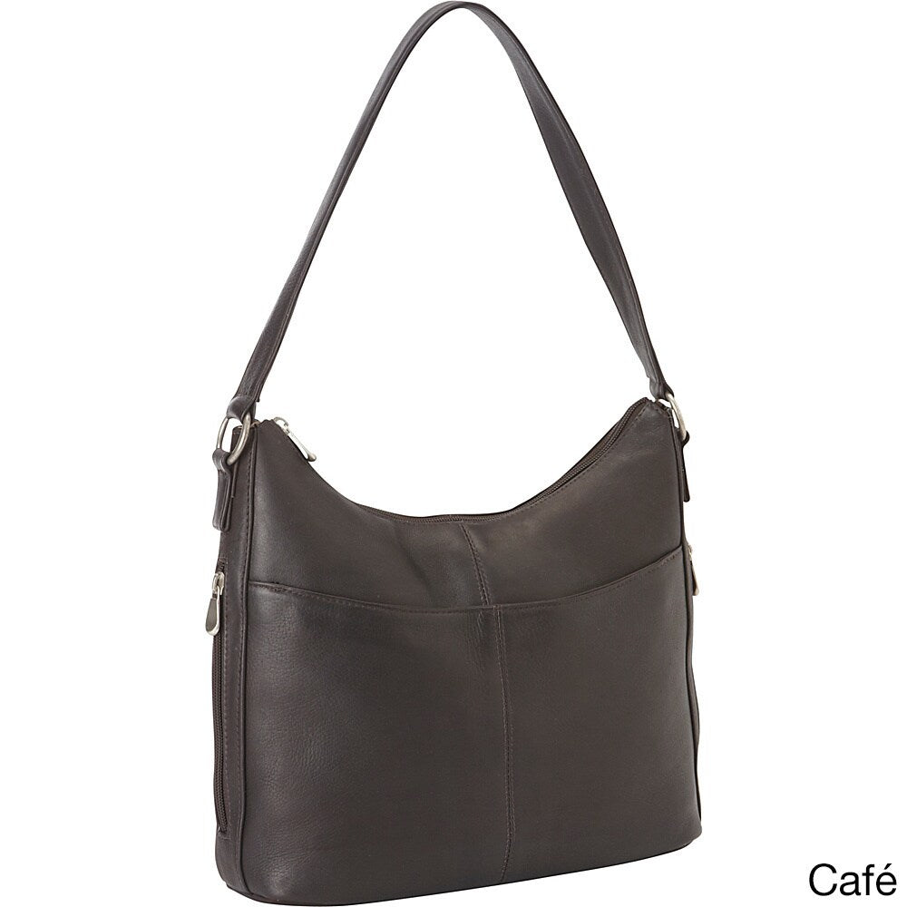 LeDonne Leather Bella Hobo Handbag