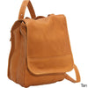 Le Donne Leather Convertible Backpack / Shoulder Bag