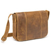 LeDonne Leather Distressed Leather Laptop Messenger