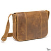 LeDonne Leather Distressed Leather Laptop Messenger