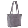 LeDonne Leather Double Strap Pocket Tote Bag