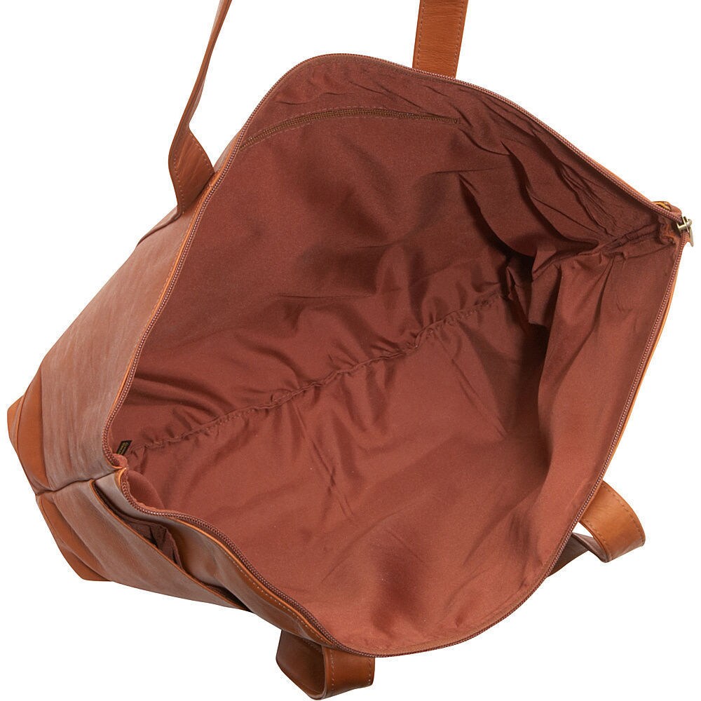 LeDonne Leather Large Pocket Tote Bag