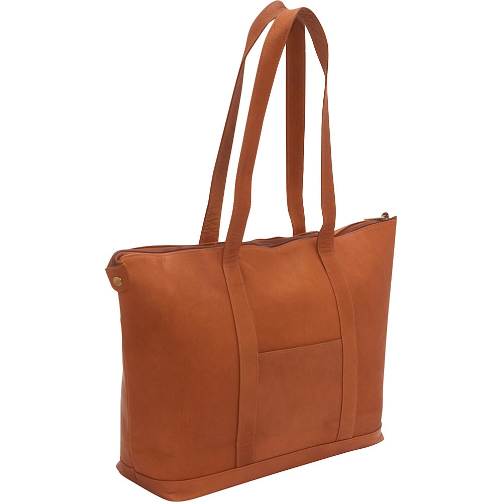 LeDonne Leather Large Pocket Tote Bag