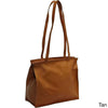 LeDonne Leather Medium Z-T Tote Bag