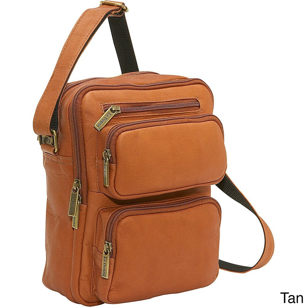 Le Donne Leather Multi Pocket Mens Bag