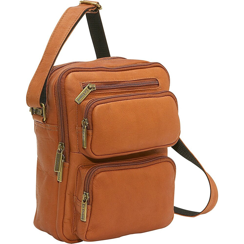 Le Donne Leather Multi Pocket Mens Bag