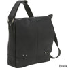 LeDonne Leather Rivet 15-inch Laptop Messenger Bag