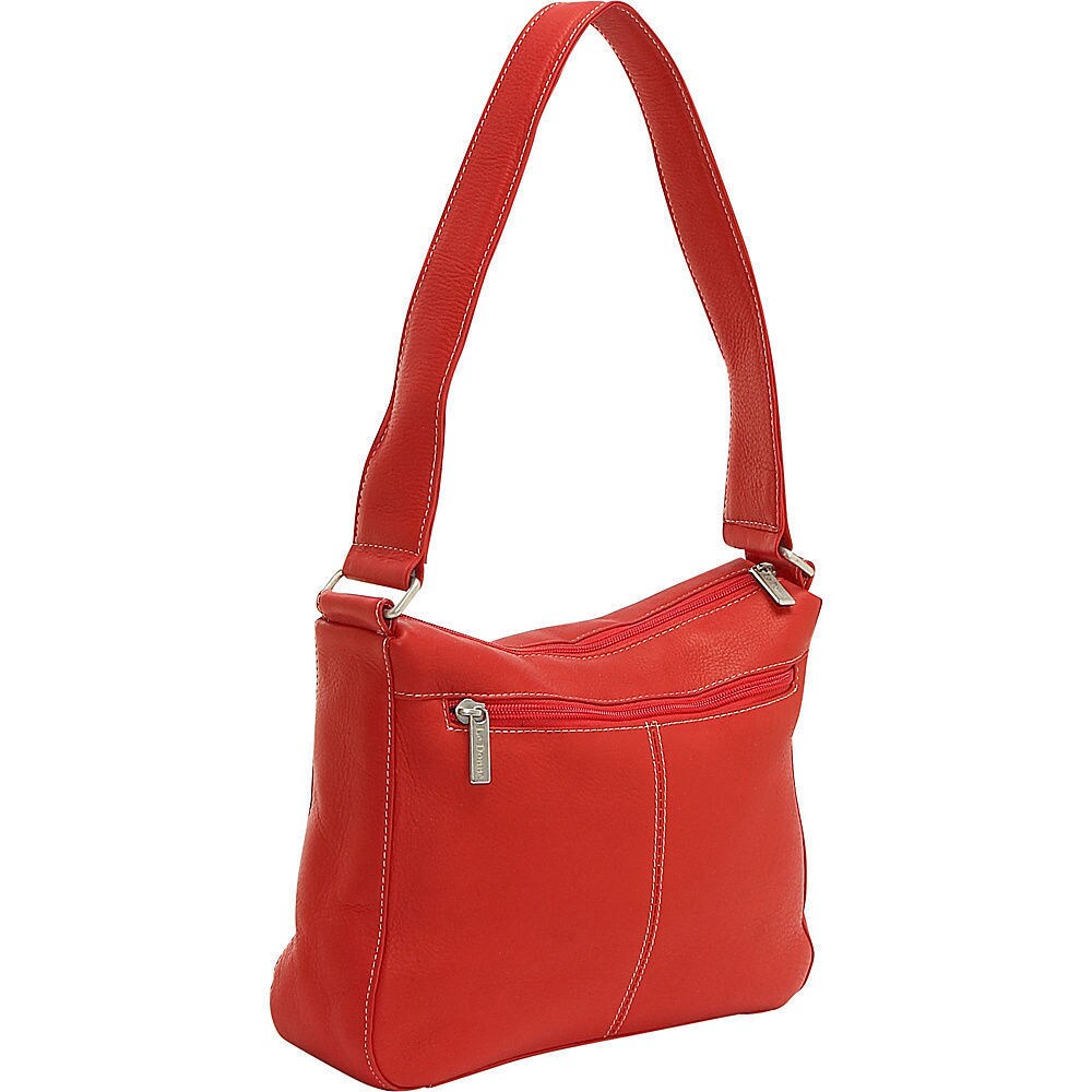 Le Donne Leather Top Zip Hobo