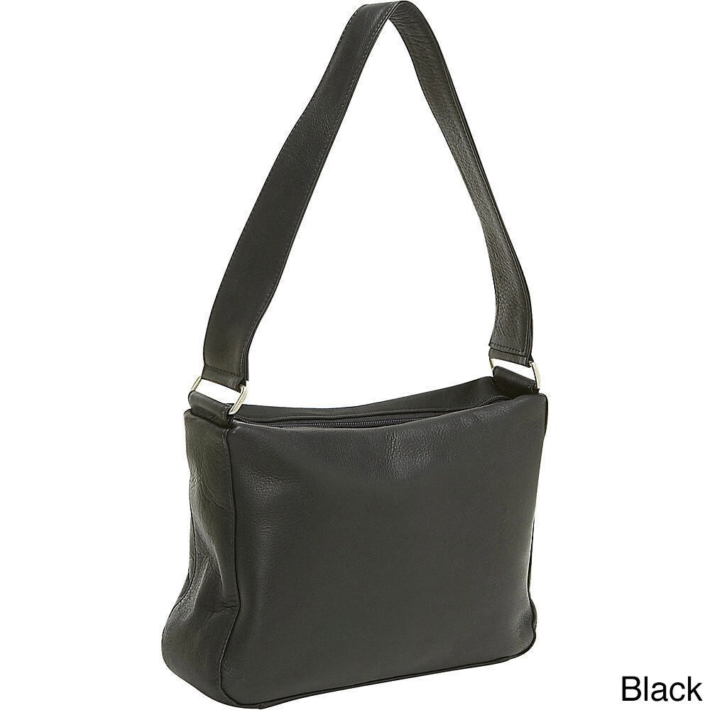 Le Donne Leather Top Zip Hobo