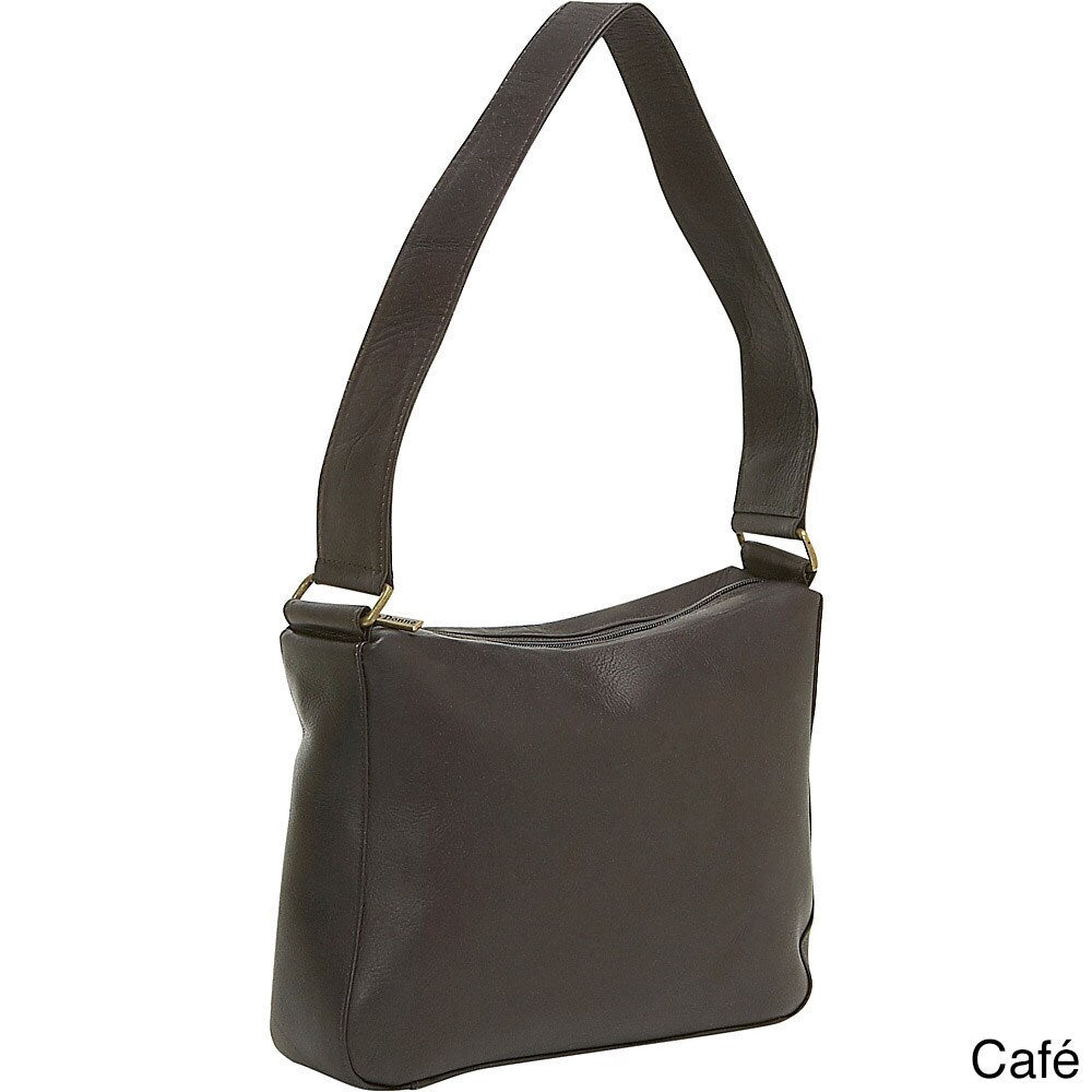 Le Donne Leather Top Zip Hobo