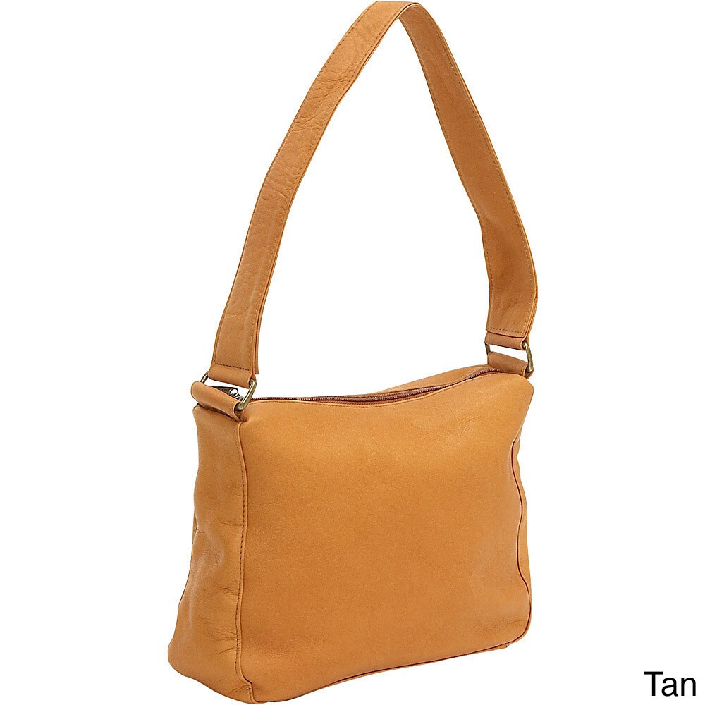 Le Donne Leather Top Zip Hobo