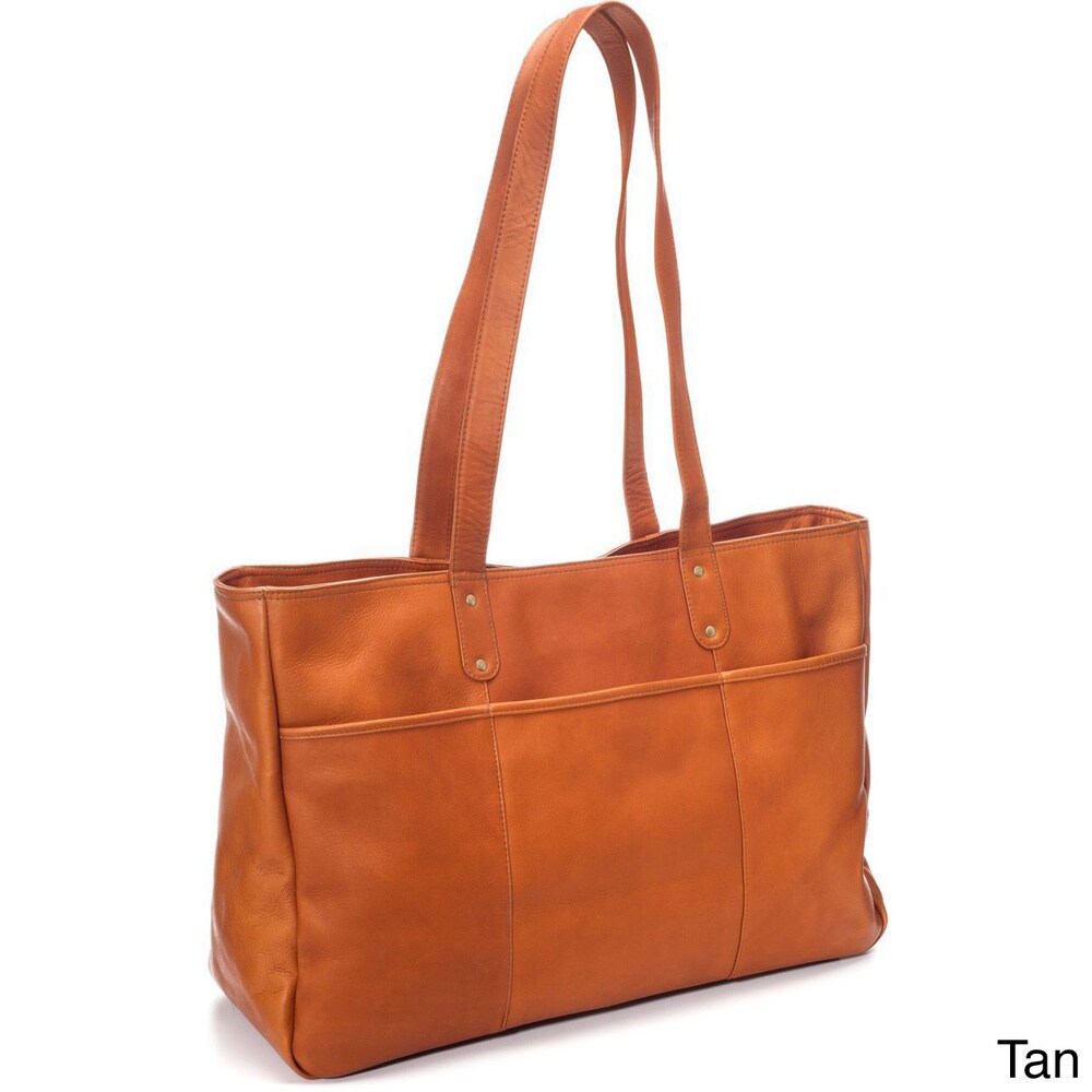 Le Donne Leather Traveler Tote