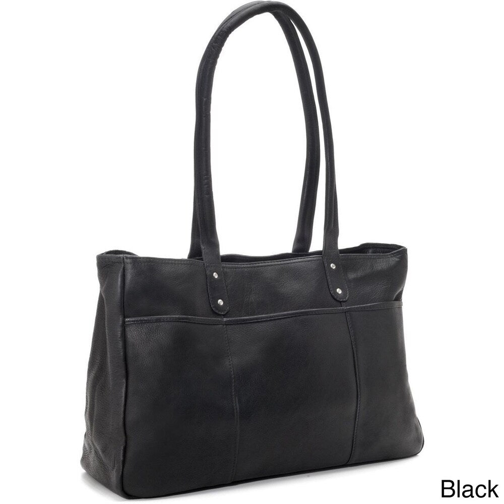 Le Donne Leather Traveler Tote