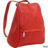 LeDonne Leather U-Zip Mini Backpack